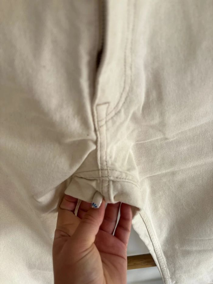 Jean crème zara taille 36 - photo numéro 7