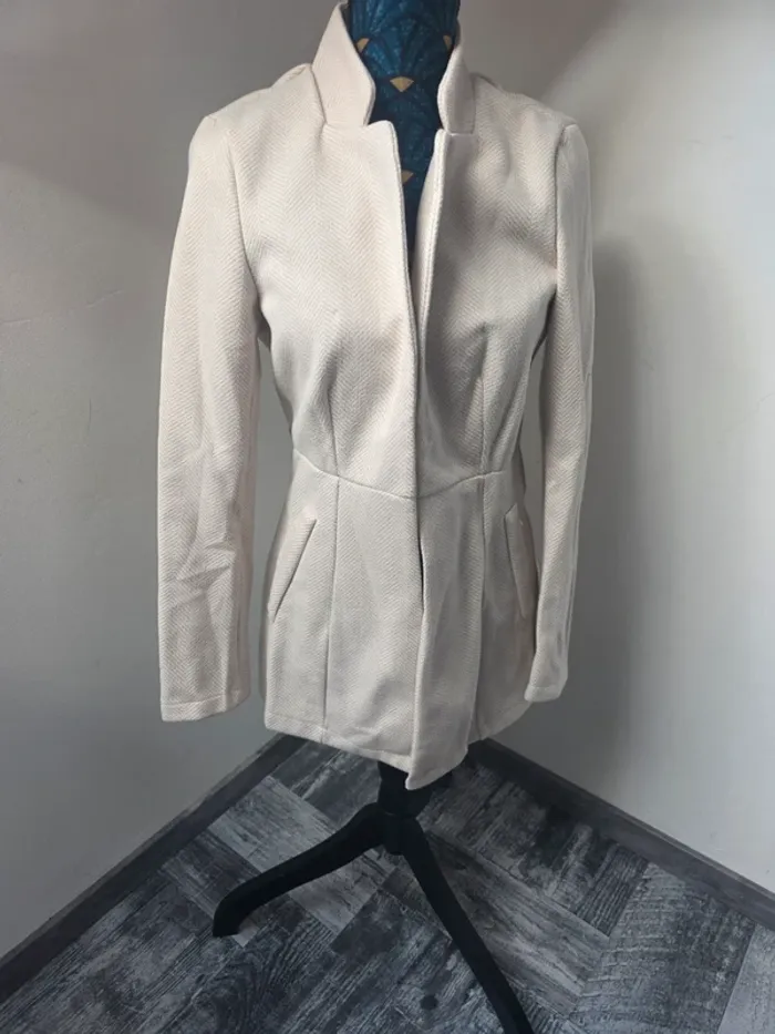 Veste femme beige shein