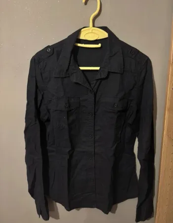 Chemise bleu marine Cool attitude