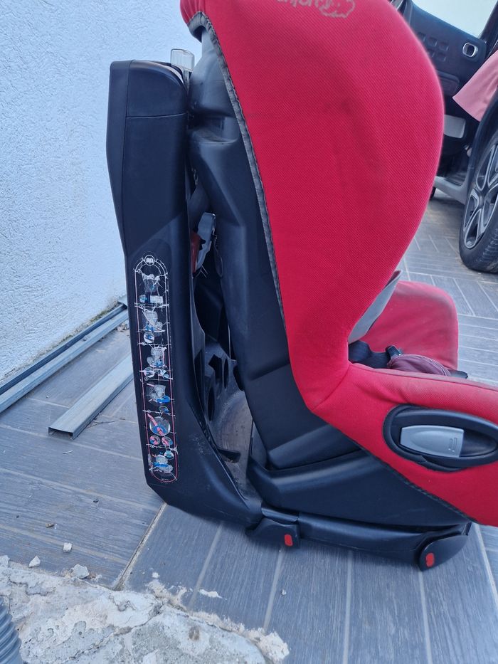 Siege auto axiss rouge - photo numéro 2