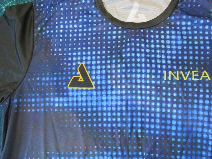 T-shirt homme Maillot de Sport pour Padel Badminton Taille 4XL Bleu - photo numéro 6