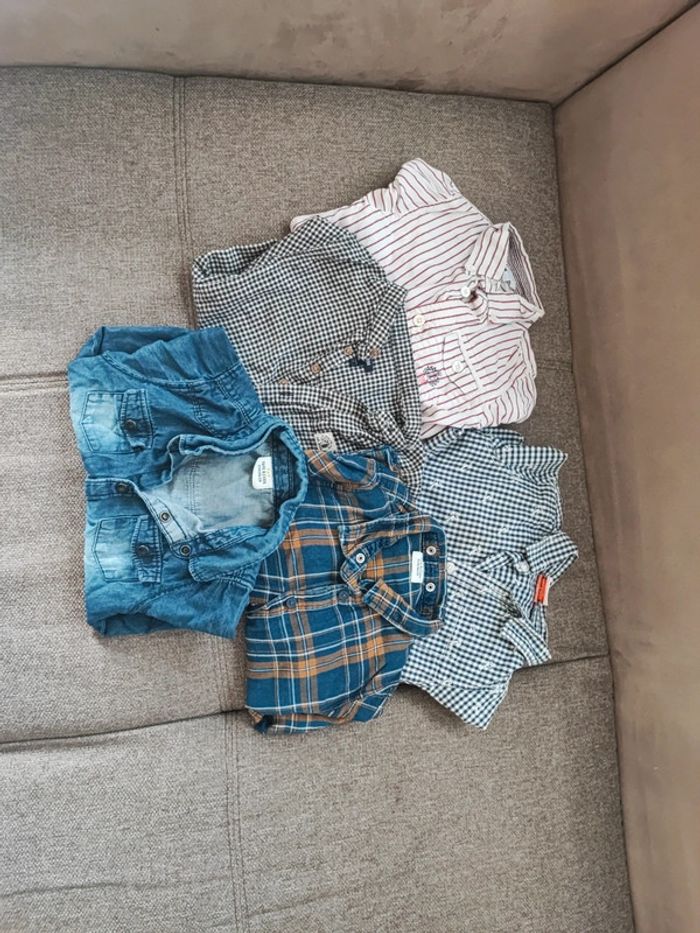Lot chemise
