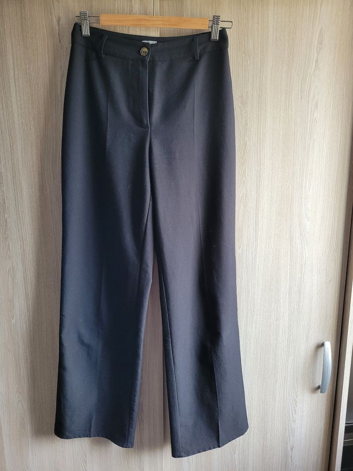 Pantalon city droit noir taille S Pimkie - photo numéro 2