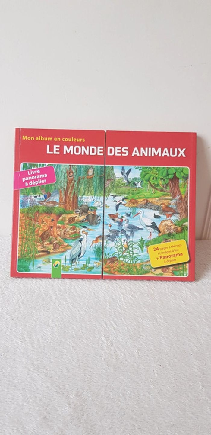 Livre documentaire le monde des animaux