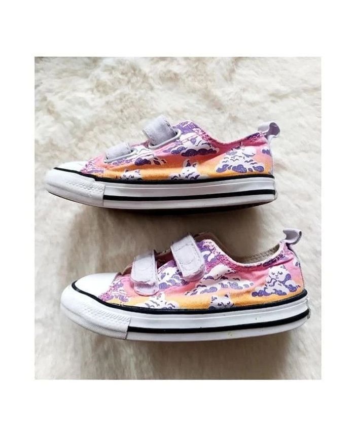 Converse à scratch motif Panda Chuck Taylor All Star low easy-on. - photo numéro 2