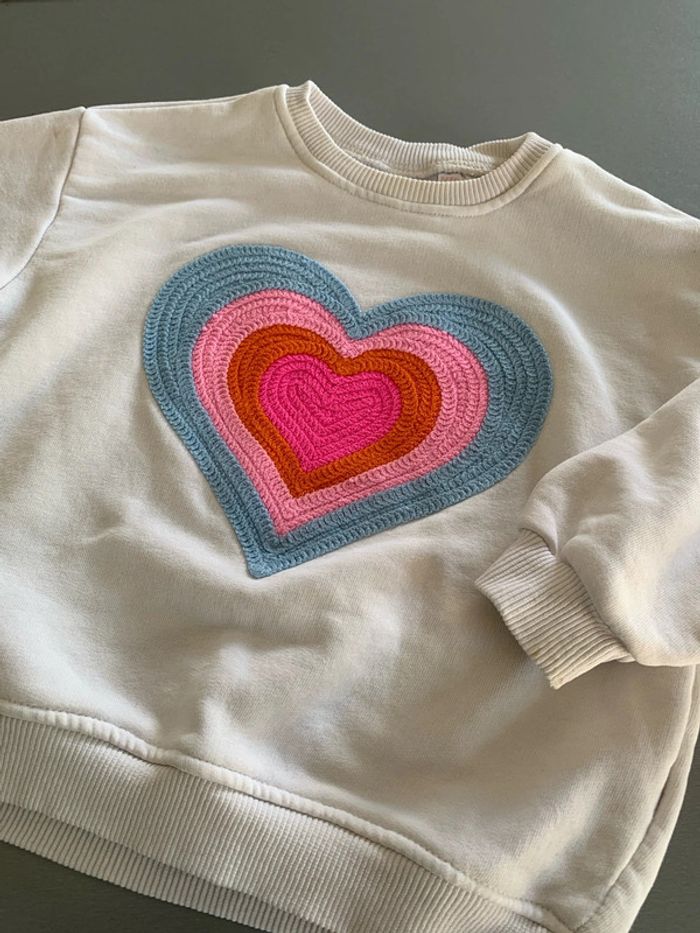 Sweat Zara 2-3ans 98cm - photo numéro 2