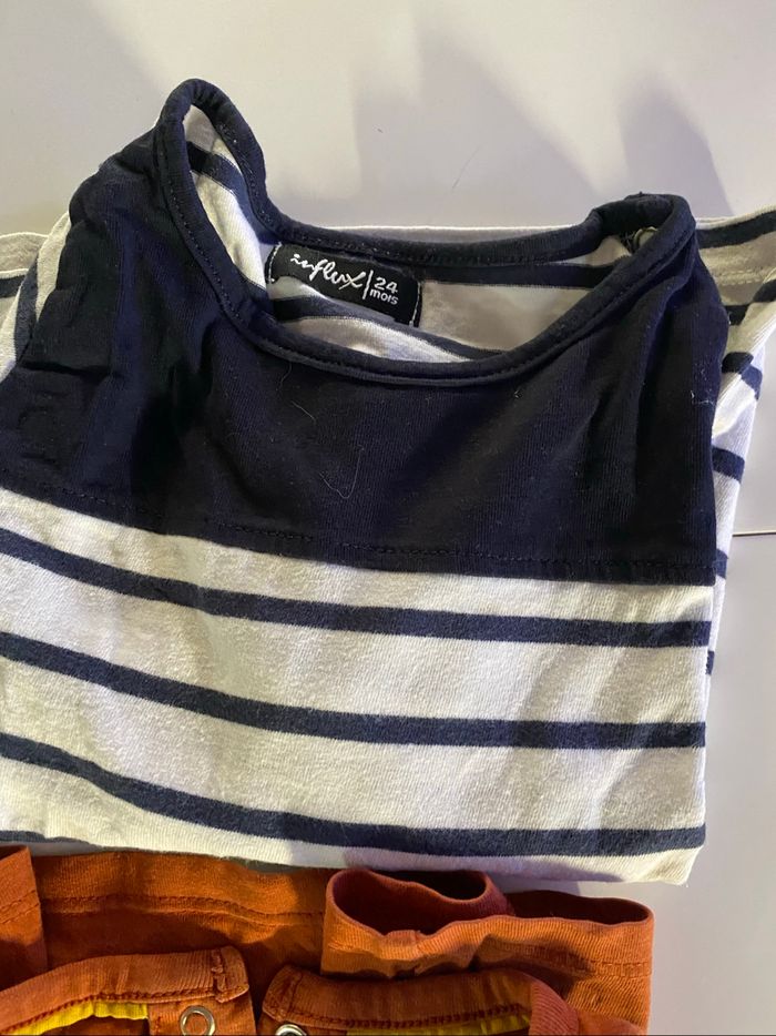 Lot de 6 vêtements enfants taille 24 mois plusieurs marques - photo numéro 5
