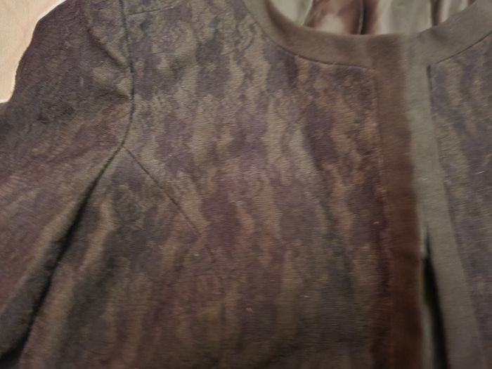 Blazer noir dentelle taille 40 kiabi woman - photo numéro 6