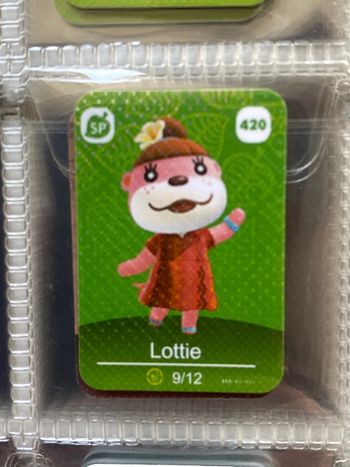 mini carte amiibo Lottie