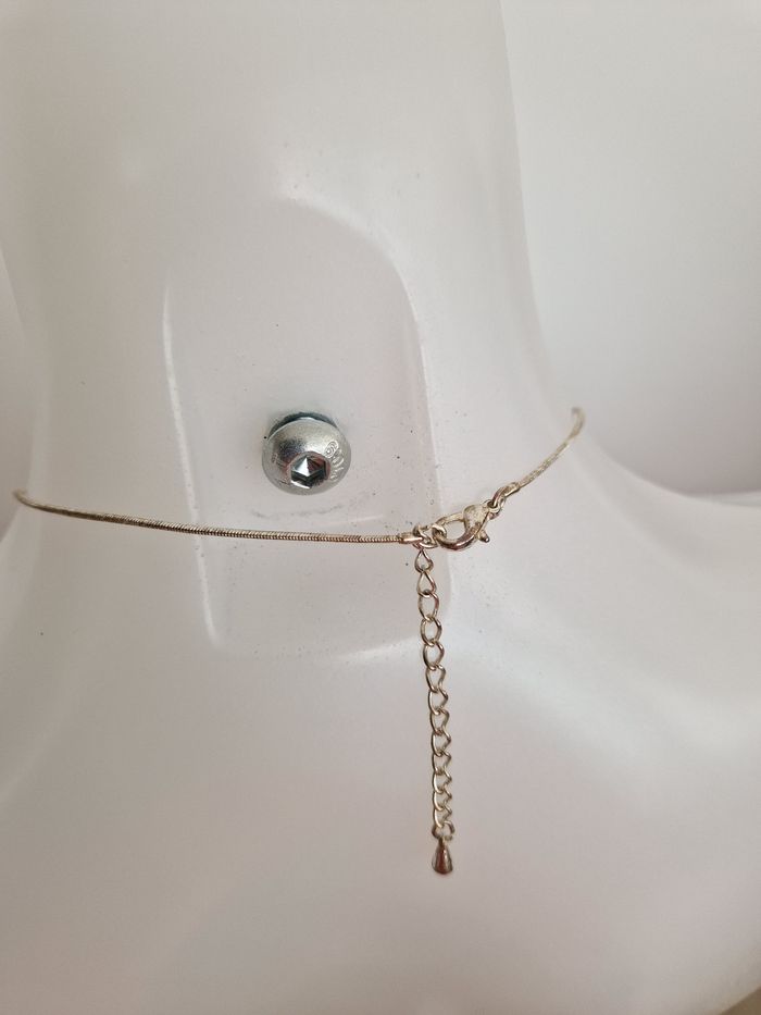 Collier argenté avec sa boîte - photo numéro 7