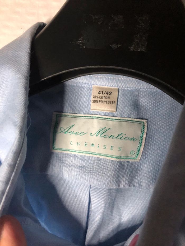 Jolie chemise bleu clair - photo numéro 3