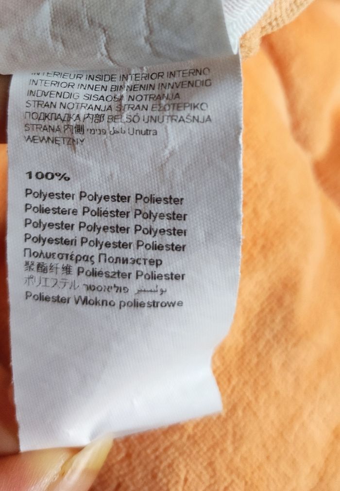 Tour de lit orange Sucre d'orge - photo numéro 3