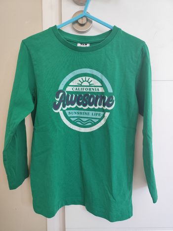 Tee-shirt manches longues garçon TAO 5 ans