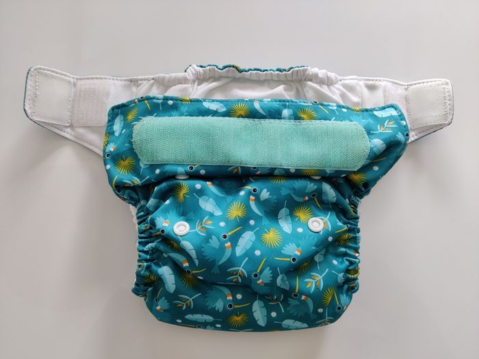 👶 Lot couche lavable x2 Miosolo Bambino Mio | Taille unique évolutive - photo numéro 2