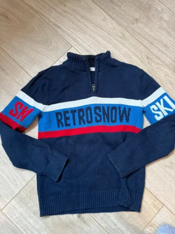 Pull rétro ski