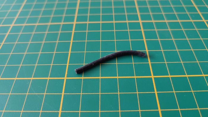 Tuyau caoutchouc court pour extincteur référence 30 81 642 pièce détachée Playmobil #C05