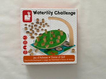 Jeu de société jeu d'adresse Waterlity Challenge en bois Janod