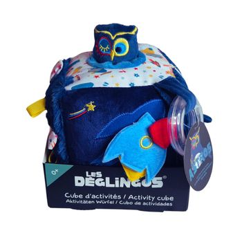 Cube d’activités Les Déglingos – Hibou – Neuf avec étiquette – 0+