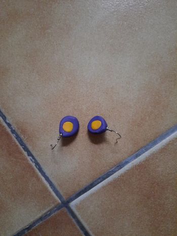 Boucles d'oreilles pate fimo