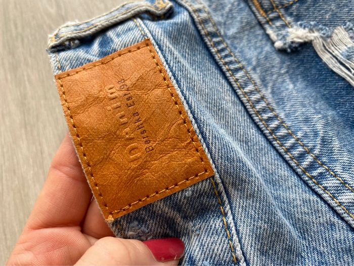 Pantalon jean Bershka taille XS / 34 troue et large / boyfriend - photo numéro 9