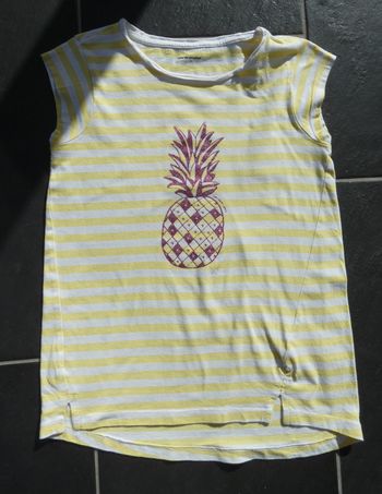 Joli tee-shirt "ananas" fille 10 ans Vertbaudet