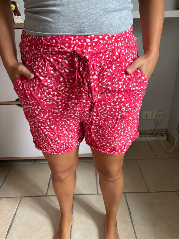 Short été fleurie