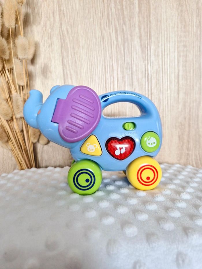 Jeu bébé mon éléphant pousse pousse - photo numéro 2