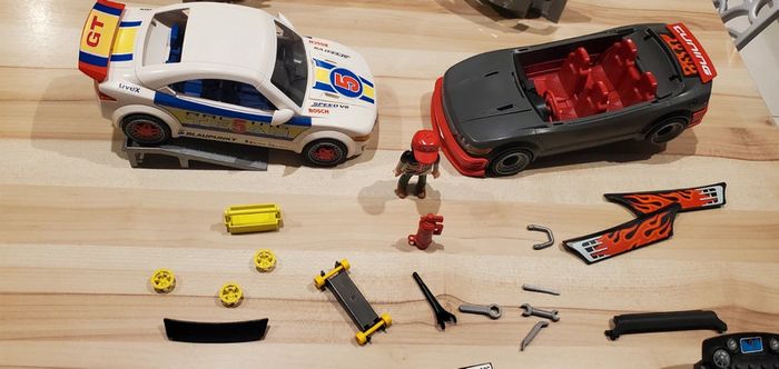 Lot 2 voitures tuning  incomplet 4365 et 4366 playmobil - photo numéro 6