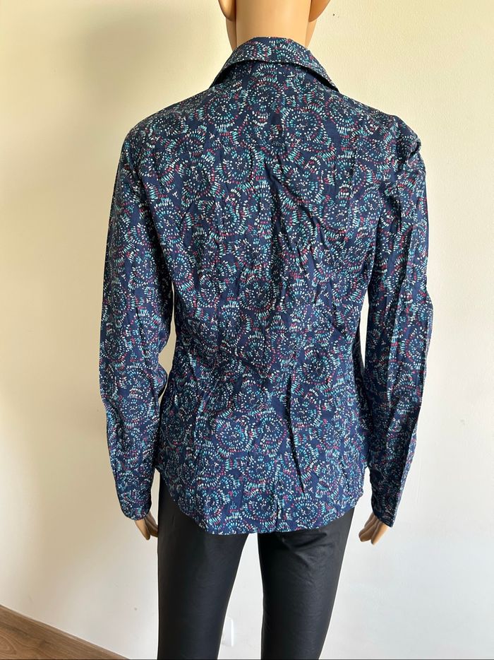 Chemise imprimée à manches longues Esprit taille française 36 TBE - photo numéro 5
