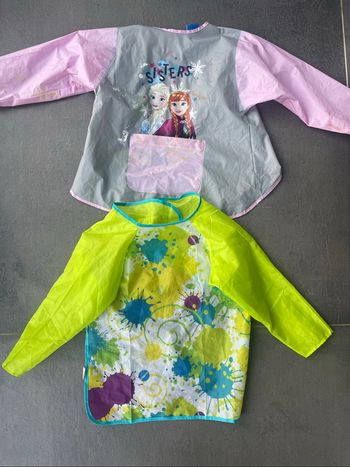 Blouse de peinture enfant maternelle