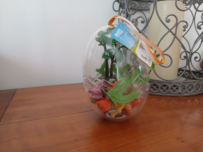 Neuf: Mini Animaux & arbres ds œuf plastique *Gipsy - photo numéro 8