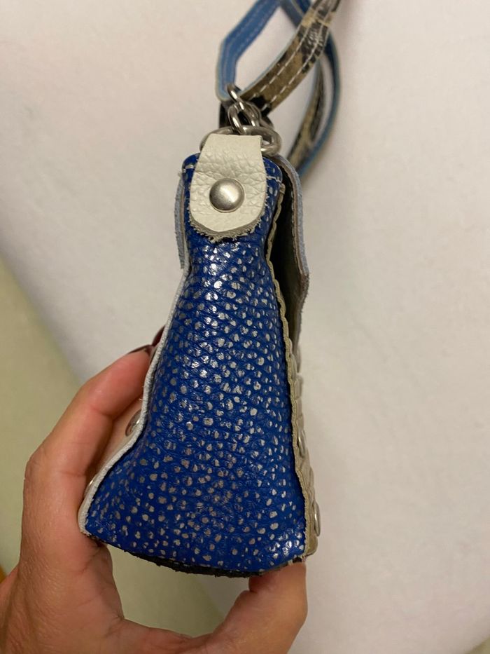 Sac cuir multicolore - photo numéro 3