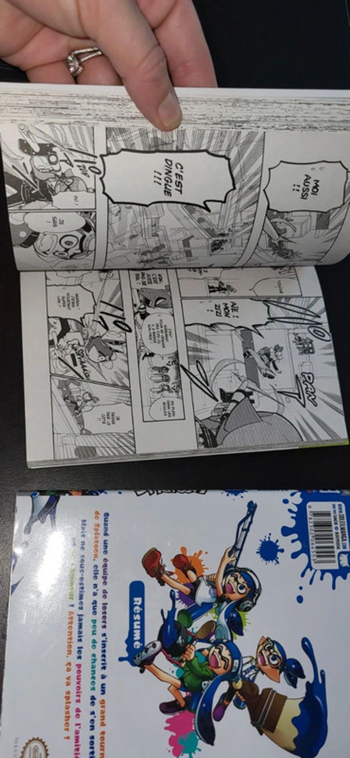 Livre manga splatoom 1 et 2 - photo numéro 5