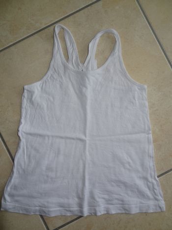 Débardeur blanc Zara T 5-6ans