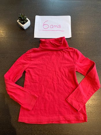 Sous pull manches longues taille 6 ans