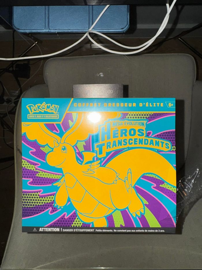 POKÉMON - COFFRET DRESSEUR D’ÉLITE - ME2.5 MÉGA DRACOLOSSE - FR & DÉFAUT SCELLAGE