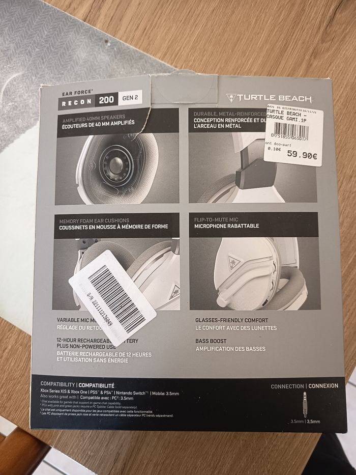 Casque gaming neuf - photo numéro 2