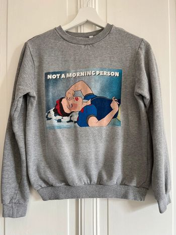 Sweat gris Disney blanche neige S