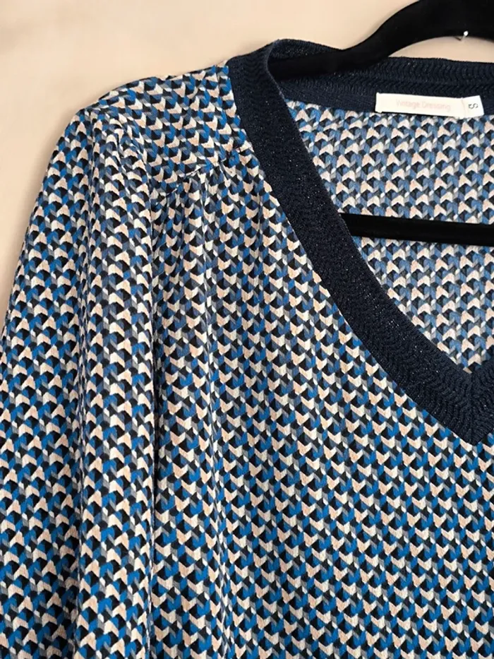 Blouse manches 3/4 Vintage Dressing 36