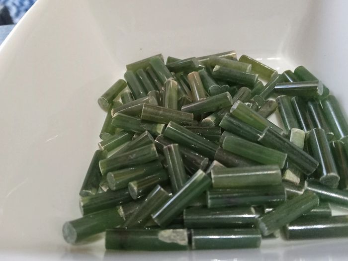 Perles tubes non percées en agate - photo numéro 2