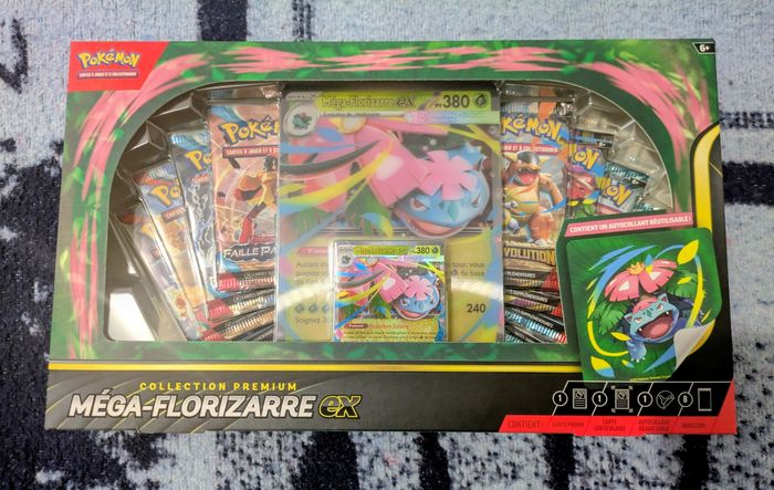 Coffret premium florizarre 2025 8 boosters neufs
