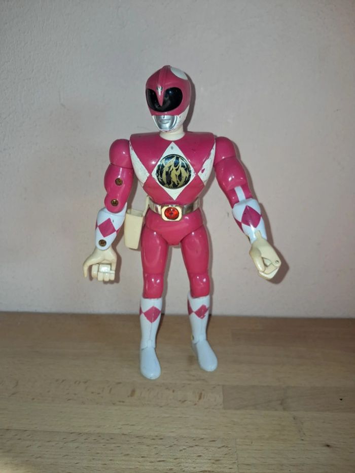 Bandai Power Rangers Mighty Morphin 1993 rose et noir - photo numéro 2