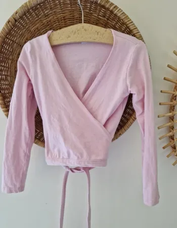 Go Sport Energetics - Boléro cache-cœur de danse / gym fille taille 6 ans
