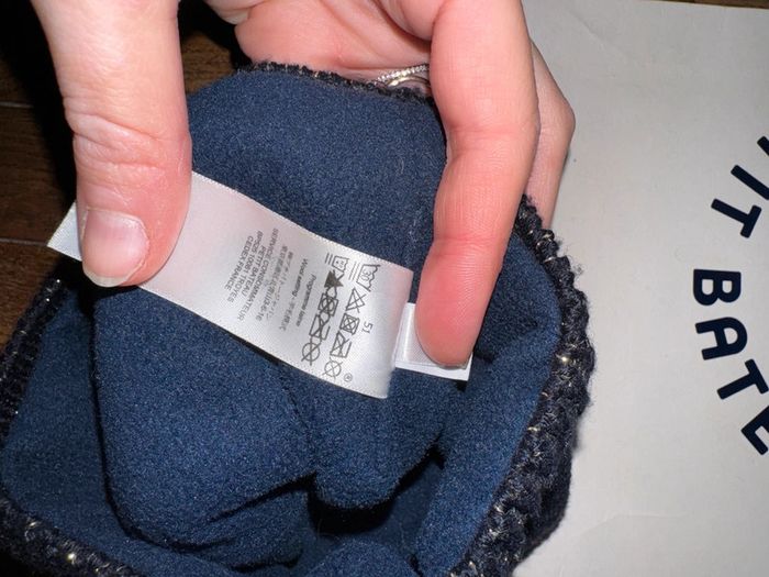 Bonnet petit bateau Laine et coton Taille 51 - photo numéro 3