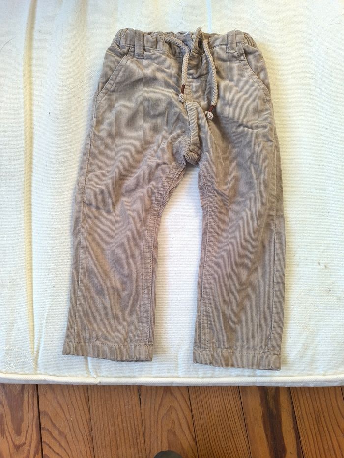 Pantalon velours