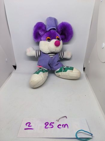 Peluche souris violette