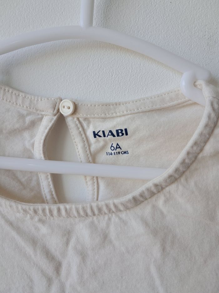 Tes shirt debardeur manches volantees neuf 6 ans - photo numéro 3