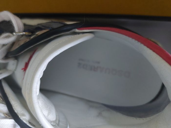 paire de baskets Disquared2, bon état, taille 41.5 - photo numéro 4