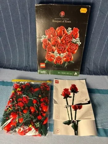 Lego Botanicals 10328 Bouquet de Roses Rouge