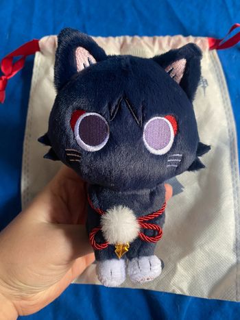 Scarameow plushie (spacing out version)